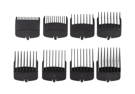 Набор насадок 8 шт. для ENHC01, ENHC03 Черный 1,5/3/4,5/6/9/12/15/18 мм Фото 1