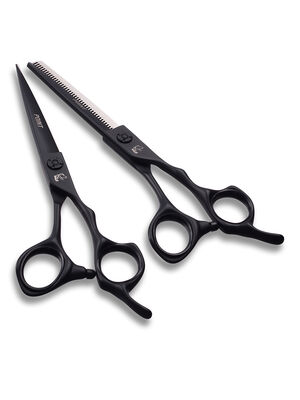 Набор ножниц Mustang Professional POINT NP-02 Чёрный 6,0 дюйм Фото 1