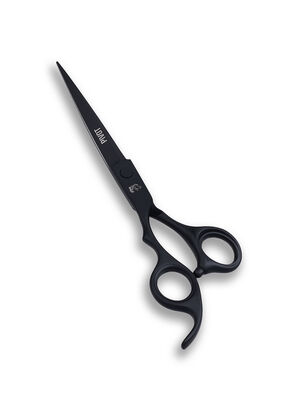 Ножницы прямые для левшей Mustang Professional PIVOT NP-018 Черный 7,0 дюйм Фото 1