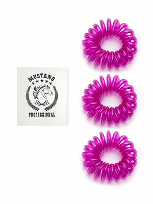 Резинки для волос Mustang MRC-3 Фиолетовый Фото 1 Резинки для волос Mustang MRC-3 Фиолетовый Фото 1