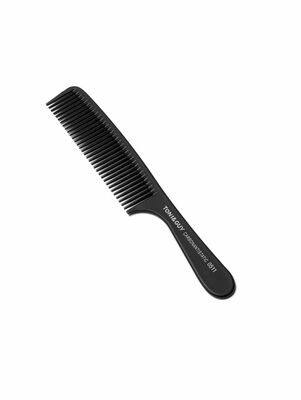 Расческа карбоновая Toni&Guy 0511 Black с ручкой Фото 1