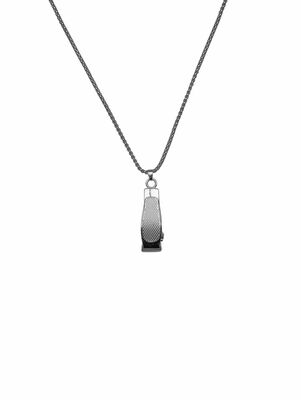 Цепочка с кулоном Blowdryer O-71176  Серебристый Фото 1 Цепочка с кулоном Blowdryer O-71176  Серебристый Фото 1