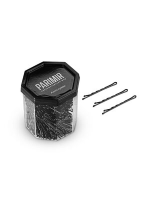 Невидимки гофрированные Parimir PRHI01 250 шт 55 мм Черный Фото 1