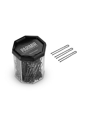 Шпильки волна Parimir PRSPIV03 350 шт 50 мм Черный Фото 1