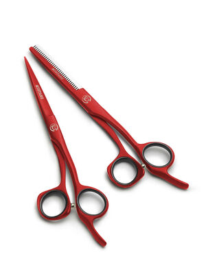 Набор ножниц Mustang Premium NPR-01 Красный 6,0 дюйм Фото 1