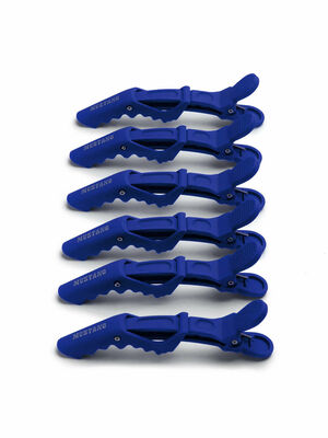 Зажимы крокодилы Mustang ZM-07 Синий Фото 1