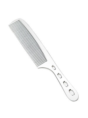 Расческа металлическая с ручкой Mustang MRPZ-02 Серебристый Фото 1