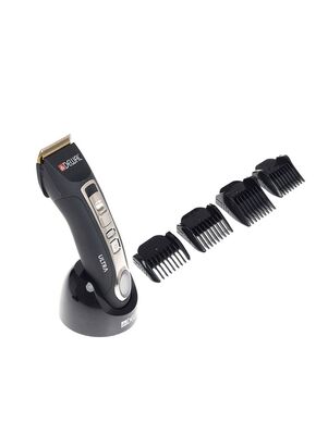 Машинка для стрижки DEWAL ULTRA, 1-1,9 мм, аккум/сетев,ЖК экран, 2 ножа (титан/керам),4 нас. Фото 1