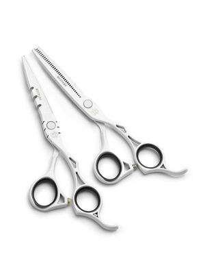 Набор ножниц Mustang Professional NP-07 Белый 6,0 дюйм Фото 1