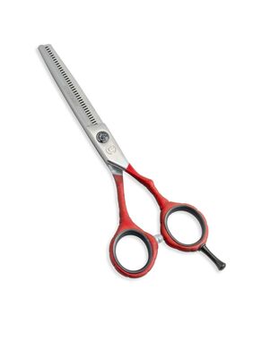 Ножницы филировочные Mustang Base NB-05 Красный 5,5 дюйм Фото 1