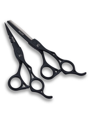 Набор ножниц Mustang Professional RAZOR NP-07 Черный 5,5 дюйм Фото 1