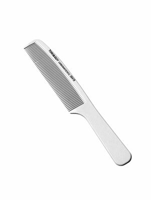 Расческа карбоновая Toni&Guy 06419 White Carbon antistatic Фото 1