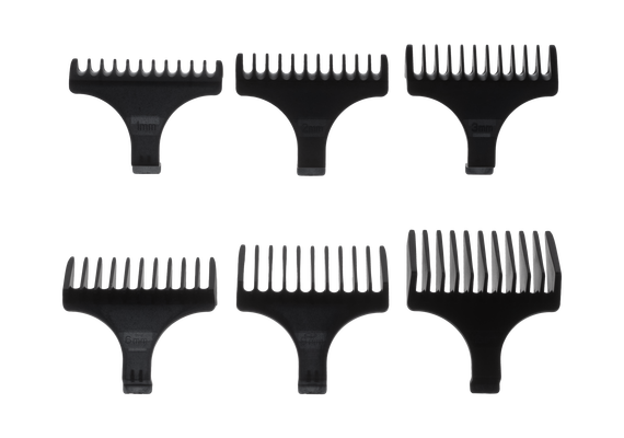 Набор насадок 6 шт. для MTPR02, ENHT02, ENHT04, ENHT05 Черный 1/2/3/6/9/12 мм Фото 1