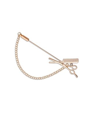 Брошь Blowdryer Barber BGSP-01G Фото 1