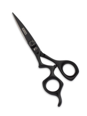 Ножницы прямые для левши Mustang Professional NP-03L Черный 5,5 дюймов Фото 1