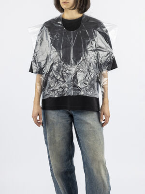 Пелерины одноразовые 100 шт. Parimir PRWC-23 Прозрачный маленький Фото 1